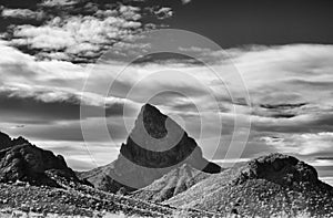 Boundary Cone Peak in Arizona, infrared