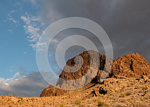 Boundary Cone Peak in Western Arizona