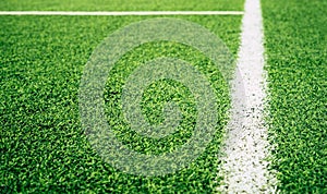 Boundary Line of an indoor soccer training field