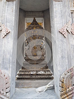 Boundary marker of wat arun temple Bangkok, Thailand