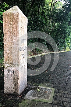 Boundary Stone of City of Victoria HK 1903