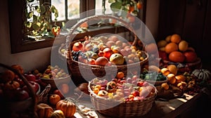 Bountiful Harvest: A Thanksgiving Cornucopia