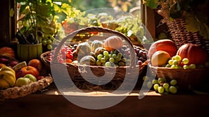 Bountiful Harvest: A Thanksgiving Cornucopia