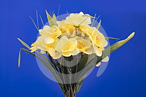 Bouquet of artificial jonquil