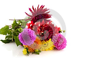 Bouquet Dahlias