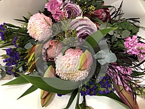 Bouquet of flowers with native wildflowers