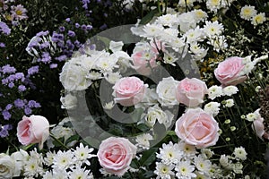 A Bouquet of Mixed Flowers