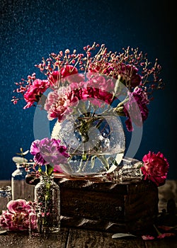 Bouquet of pink carnation