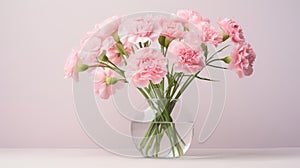 bouquet pink carnation