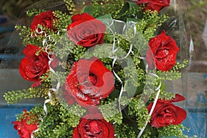 Bouquet of red rouses