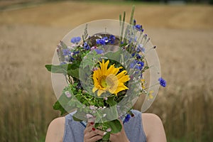 Bouquet of wild flowers