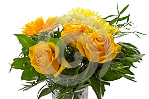 Bouquet with yellow flowers