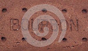 Bourbon biscuit abstract