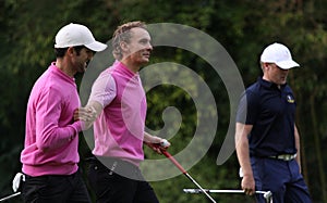 Bourdy and Luiten at the Seve Trophy 2013