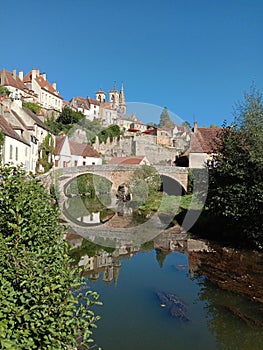 Semur en Auxois, small village, hamle, small town of France