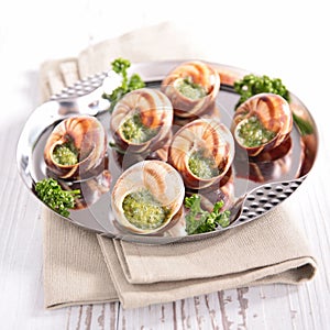 Bourgogne snail, french gastronomy