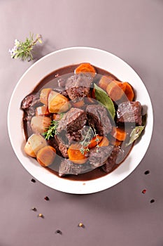 Bourguignon beef