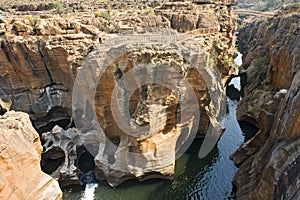 Bourke's Luck Potholes, Blyde River Canyon, South-Africa / Zuid- photo