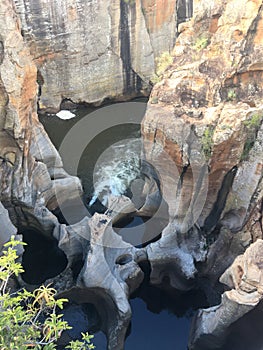 Bourke`s Luck Potholes, Blyde River, South Africa