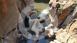 Bourke\'s Luck Potholes in South Africa