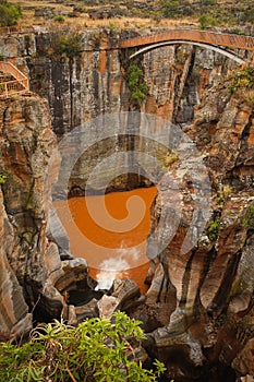 Bourkes Luck Potholes, in Mpumalanga, South Africa