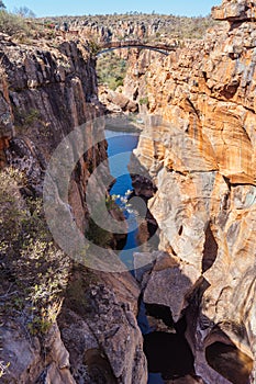 Bourkes Luck Potholes in South Africa