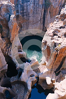 Bourkes Luck Potholes in South Africa