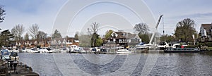 Bourne End Marina on Thames