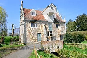 Bourne Mill from the Road photo