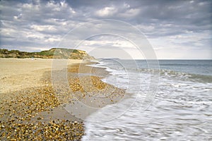 Bournemouth beach - Dorset, England photo