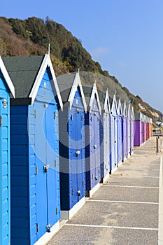 Bournemouth Beach huts photo