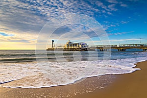 Bournemouth Beach and Pier at Sunrise