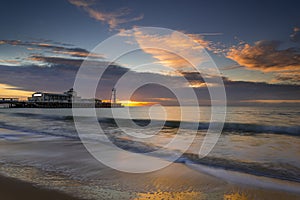 Bournemouth Beach and Pier at Sunrise