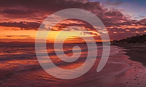 Bournemouth Beach at Sunset