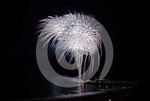 Bournemouth pier fireworks