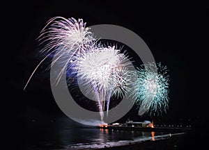 Bournemouth pier fireworks