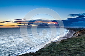 Bournemouth at sunset