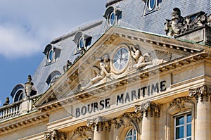 Bourse Maritime building, Bordeaux, France photo