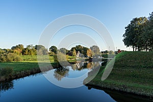 Bourtange fortified city in Netherlands