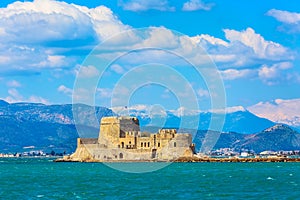 Bourtzi fortress, Nafplio, Greece