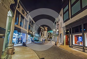 Boutiques in Rodeo Drive