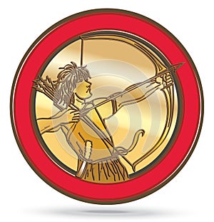 Bow and Arrow Circle