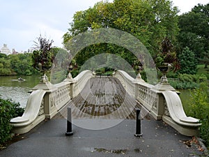 Bow Bridge in Autumn Central Park