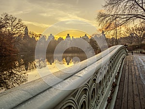 Bow bridge Central Park