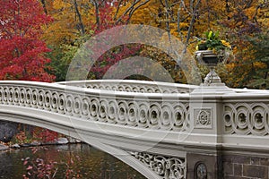 Bow Bridge in Central Park, New York