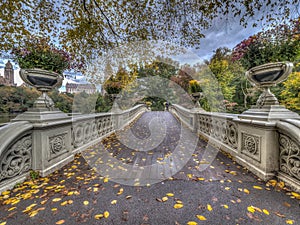 Bow bridge,Central Park, New York Cit