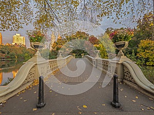 Bow bridge,Central Park, New York Cit