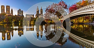 Bow Bridge at New York Central Park