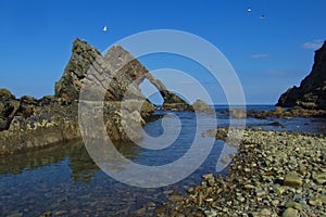 Bow Fiddle Rock, Scotland