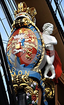 The Bow of HMS Victory